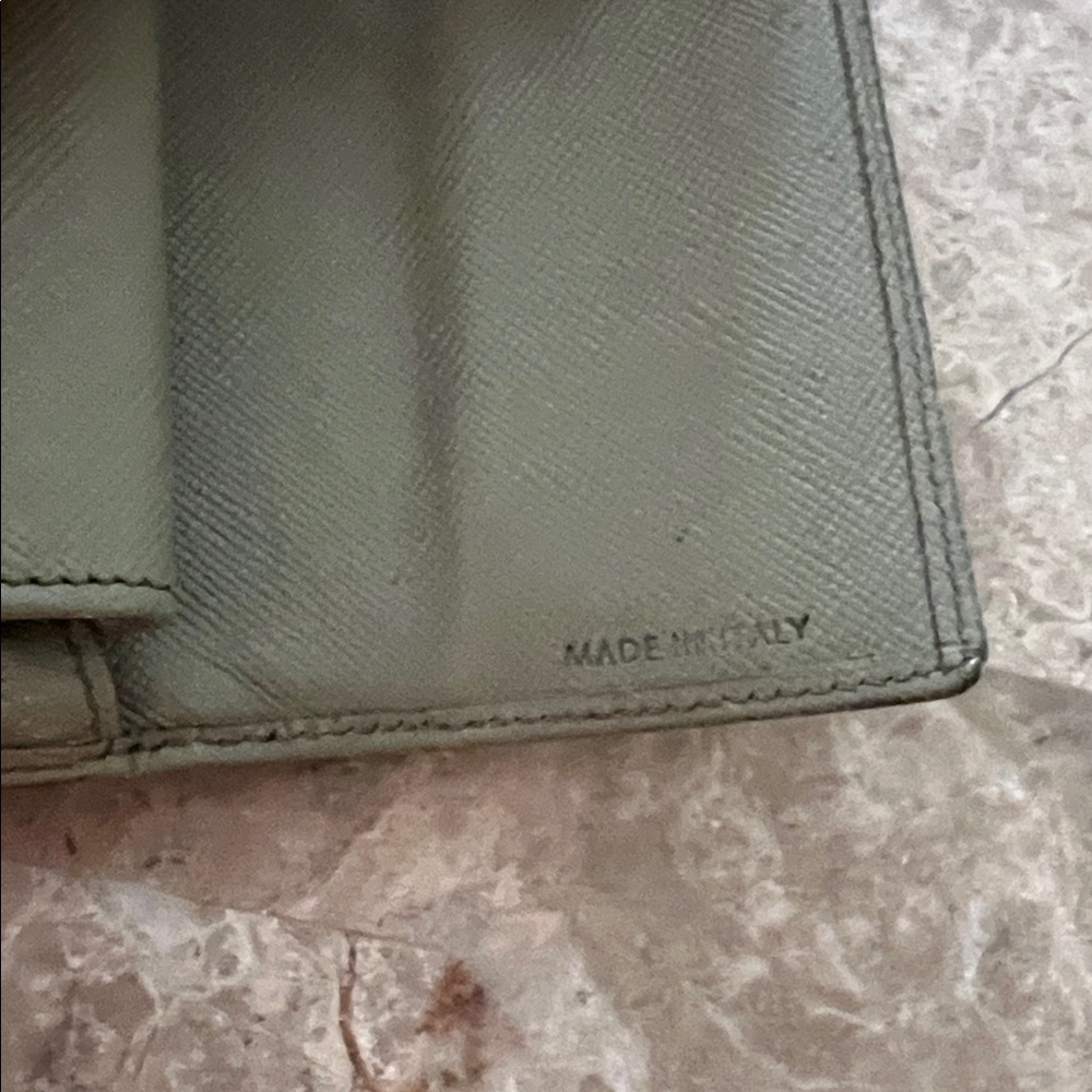 Prada olive Leather Wallet. Lots of life left 
GUC. Leather is in good shape - Picture 11 of 12